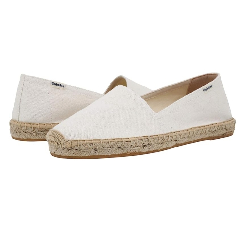 Soludos Dali Espadrille, White, US 7.5